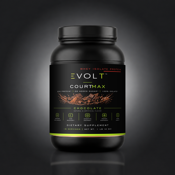 EVOLT ROC2811 — corrected label fit — gray studio background