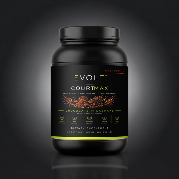 EVOLT ROC607 — corrected label fit — gray studio background
