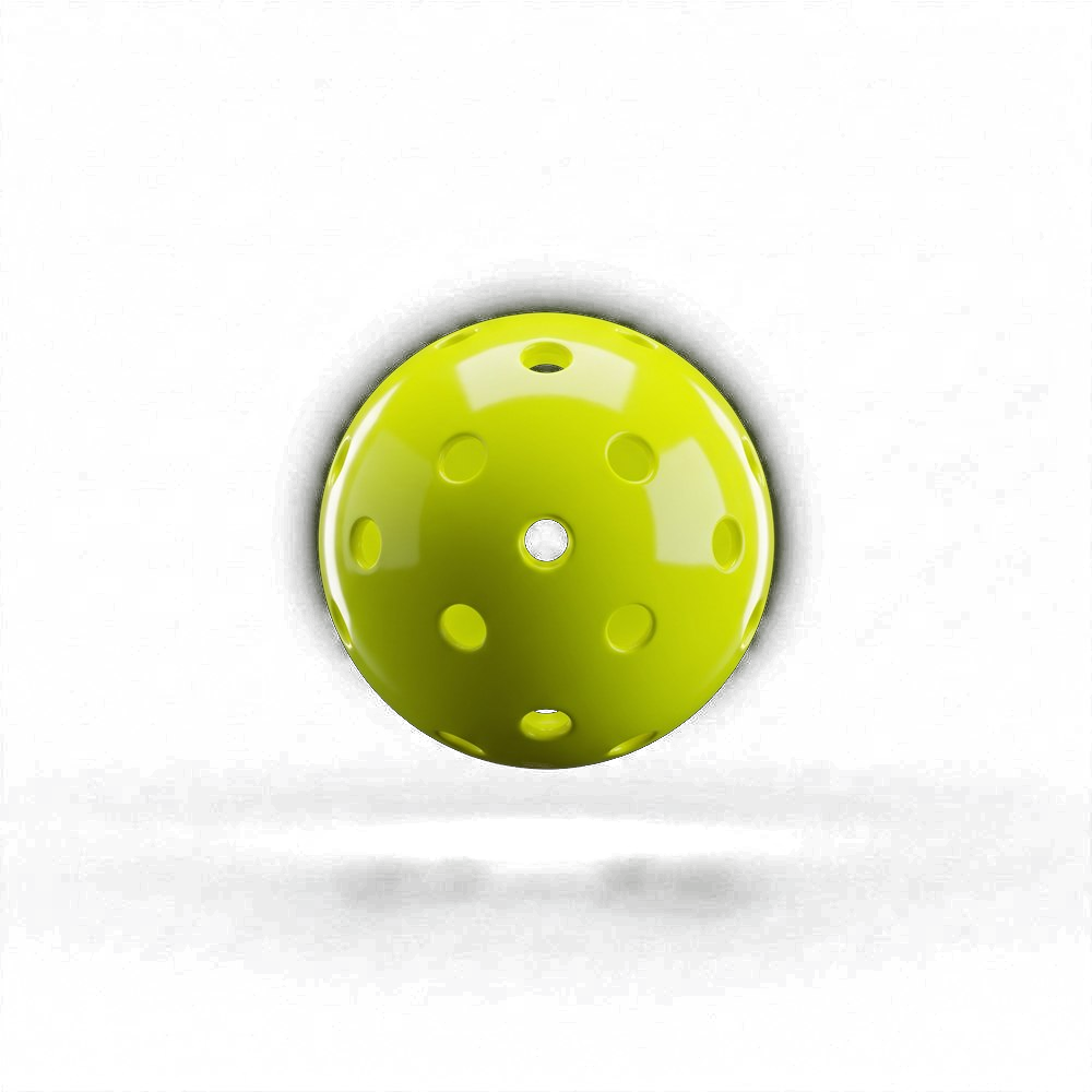 Optic-yellow EVOLT pickleball